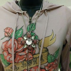 Shades of Pink Necklace & Earrings Set